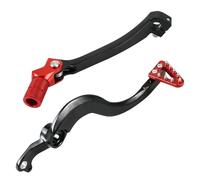 / Adatto for Honda CRF 450R CRF 250R 2018-2023 Leva del pedale del freno in alluminio forgiato regolabile e leva del cambio CRF 450RX CRF 250RX 2019-2023 leva del pedale del cambio del motociclo(Laven
