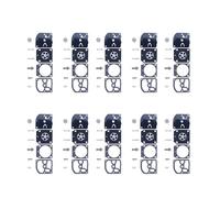 Adatto for HS81T HS81R HS86T C1Q-S140 C1Q-S140A RB158 Carburatore Kit guarnizione diaframma carburatore