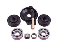 Adatto for Hus 235 236 240 236E 240E Kit di cuscinetti for albero motore, paraolio, pompa, ingranaggio a vite senza fine, parti della motosega