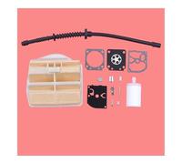 Adatto for Hus 445 445E 450 450E Kit di riparazione e ricostruzione del carburatore Motosega Sostituzione del pezzo di ricambio Olio F Line