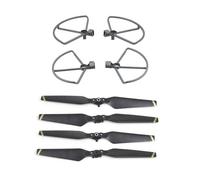 Adatto for il carrello di atterraggio del drone Mavic Pro Platinum, lame, paraurti, eliche, sgancio rapido, protezione for elica, 4 pezzi.(Golden props guard)