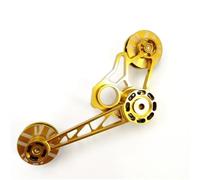Adatto for il tendicatena della bicicletta pieghevole Brompton, dispositivo di tensionamento della ruota di guida, adattatore for la tensione della catena in lega di alluminio(Red 1pcs)