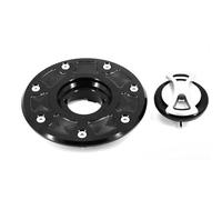 / Adatto for Kawasaki ZX6R ZX9R ZR7 ZZR 1100 600 ZRX 400 ZXR 750 ZEPHYR GPZ500 NINJA Tappo serbatoio carburante senza chiave for moto Tappo del serbatoi(Silver)
