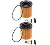 Adatto for KIA SPORTAGE 5 SORENTO HYUNDAI TUCSON SANTA FE KONA 2020-1.6 T-GDi Motore 26300-2M000 Filtro olio 263502M000(2 Pcs)