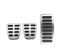 Adatto for Kia Venga 2009 2010 2011 2012 2013 2014 2015 2016 2017 2018 2019 Pedali dell'acceleratore e del freno, poggiapiedi, copri pedali for auto(3 pcs)