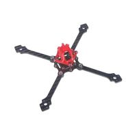 Adatto for kit telaio Xy-4 V2 da 4 pollici, passo 165 mm con supporto for tettuccio con telecamera 3D, elica 3-6S da 4 pollici, for drone quadricottero da corsa FPV fai da te(Frame with Canopy)