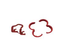 Adatto for la barra paraurti del drone NEO, anello di protezione anti-caduta, accessorio di protezione anticollisione, protezione dell'elica(Combo Red)
