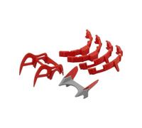 Adatto for lente ribaltabile e paraurti dell'elica con coda di volo, for kit di copertura protettiva anticollisione ribaltabile, protezione antigraffio(Red)
