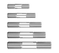 Adatto for M6 M8 Vite a doppia testa in acciaio inossidabile M6 M8 Vite con perno di collegamento con bullone a due estremità con asta estesa(M6x220-3pcs)