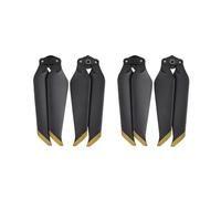 Adatto for Mavic 2 Pro Zoom 8743 Elica a bassa riduzione del rumore, lame pieghevoli a sgancio rapido, pezzi di ricambio, accessori for droni, ali(Gold edge(2 pairs))