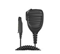 Adatto for microfono Baofeng UV68 Pro Max V2 Walkie Talkie for altoparlante PTT for radioamatori UV9R UV S22 BF 9700 GT 3WP(Dual PTT-Mic-Black)