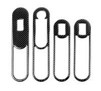 Adatto for MINI Countryman C00per F60, pannello di copertura dell'interruttore del finestrino in fibra di carbonio