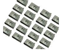 Adatto for moto, auto, scooter, ATV, ciclomotore, e-bike, copertura in plastica, fermo in metallo, vite autofilettante e clip M4 M5 4,2 mm 4,8 mm(20pcs clips)