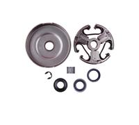 Adatto for motosega Hus 362 365 371 372 3/8 7T Guarnizione tamburo frizione E-clip Kit paraolio di ricambio