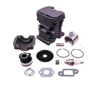 Adatto for motosega MS180 018 Cilindro da 38 mm Pistone Motore Coppa Olio Collettore Manicotto Ricambi