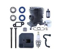 Adatto for motosega MS180 MS170 017 018 Kit di revisione pistone cilindro marmitta da 38 mm Parti di ricambio 1130 020 1208 11300302004