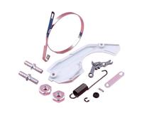 Adatto for MS180 MS170 018 017 Ricambi for motosega Coperchio freno catena con kit di riparazione dado prigioniero asta