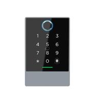 Adatto for NFC Tag Sensore di impronte digitali Ttlock App 13.56Mhz Ic Reader Access Controller G2 Gateway Wifi Control Ip67 Serratura porta impermeabile K3(K3F-TTLOCK)