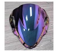Adatto for Ninja 636 ZX-6R 2024 2025 ZX6R Parabrezza for motocicletta Parabrezza a doppia bolla Deflettori antivento anteriori ZX 6R(Iruidium)
