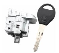 Adatto for Nissan Qashqai 2007-2018 con 1 chiave OEM Cilindro serratura porta sinistra automatica