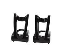 Adatto for rasoio compatibile con base di ricarica RQ12 RQ1251/1250/1280/1260 accessori rasoio supporto pieghevole confezione da 2(Black 2 Pack)