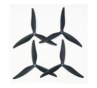 Adatto for RC Droni di grandi dimensioni a lungo raggio 2 coppie (2CW + 2CCW) 8040/9045/1050 Eliche a 3 pale da 8/9/10 pollici Eliche in nylon rinforzato con carbonio nero(2Pairs 9045)