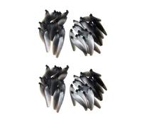 Adatto for RG100 Pro Mini Drone Pezzo di ricambio Braccio Elica CW CCW Lama Ala Foglia d'acero Parte Accessorio(80pcs Blade)