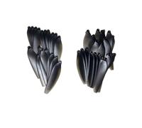 Adatto for RG100 PRO RG100PRO Mini Drone Kit di pezzi di ricambio Elica Lama Braccio motore con accessorio motore brushless(40pcs Blade)
