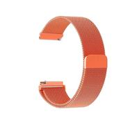 Adatto For Samsung Galaxy 6, 5, 4 Classic, For Amazfit Bip 5/Bip3 Pro/Balance E For Cinturino Milanese Loop Watch(Orange 14,20MM watch band)