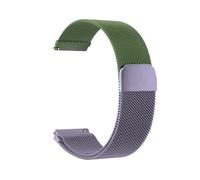 Adatto For Samsung Galaxy 6, 5, 4 Classic, For Amazfit Bip 5/Bip3 Pro/Balance E For Cinturino Milanese Loop Watch(GRE purple 24,20MM watch band)