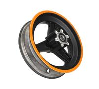 Adatto for Scooter Elettrico for KukirinG3 Accessori for Scooter con mozzo Ruota for Freno a Disco a 6 Fori in Lega di Alluminio