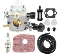 Adatto for SH86 SH86C BG86 BG86CE BG86Z BG86CEZ Za C1M-S261B 42411200616 4241 120 0616 Soffiatore for foglie Carburatore Sostituisci soffiatore