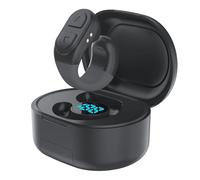 Adatto for TikTok Anello di scorrimento Girapagina remoto Clicker Fotocamera Registrazione video Compatibile con Bluetooth remoto for IPhone Ipad(Black)