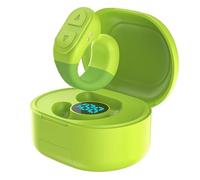 Adatto for TikTok Anello di scorrimento Girapagina remoto Clicker Fotocamera Registrazione video Compatibile con Bluetooth remoto for IPhone Ipad(Green)