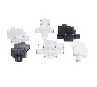 Adatto for tubo OD da 1/4" 3/8" Valvola di sicurezza for interruttore di bassa/alta pressione Raccordo for connettore acqua RO Osmosi inversa for acquario(Type 5)