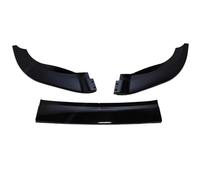 Adatto for Volkswagen Golf 6 MK6 R R20 2008-2013 Paraurti anteriore Spoiler Splitter Diffusore Deflettore Canard Spoiler Kit carrozzeria Tuning(Carbon Look)