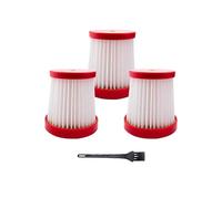 /Adatto for Xiaomi Deerma VC01 Accessori for filtri Aspirapolvere Robot Portatile for la casa Lavaggio di Pezzi di Ricambio for Polvere HEPA Spazzare Robot Set (Color : 3PCS)