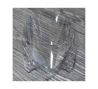 Adatto for Z650 Z 650 2017 2018 2019 Parabrezza for moto a doppia bolla Deflettori antivento anteriori Nero Iridium(Transparent)