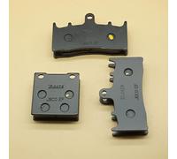 Adatto for ZRX1200R ZRX 1200R ZR1200 A1-A8F 2001-2008 ZRX1200S B1-B4 2001-2004 Kit pastiglie freno anteriori e posteriori for motociclette(Front and Rear)