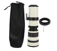 adatto per 550d lens adatto per 550d lens Apertura 420-800mm bianca F/8.3-16 Telescopio con messa a fuoco manuale con zoom completo Teleobiettivo per fotocamera adatto per con inn