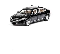 Adatto Per 760Li Allungato 1 24 Lega Regalo Di Alta Qualità Per La Decorazione Della Casa Con Suono E Luce Macchinine Mini Auto(Taglia unica)
