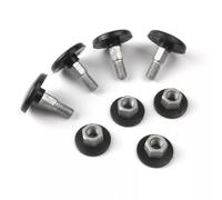Adatto per 82-92 per Camaro per Firebird Bulloni e dadi per cerniera del coperchio bagagliaio posteriore, set da 4 pezzi Facile da installare