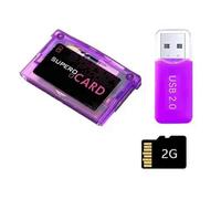 adatto per adattatore SuperCard Mini Micro-SD Card + scheda di memoria da 2 GB adatto per la masterizzazione