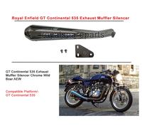 Adatto Per AEW Wild Boar Royal Enfield GT 535 Silenziatore D'Scarico Continental
