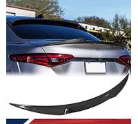 Adatto per Alfa Romeo Giulia Berlina 2015-2020 in Fibra di Carbonio Posteriore Tronco Spoiler Boot Wing Lip