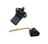 Adatto per Audi A2 A3 A4 A5 A6 A8 Q5 Q7 TT S5 S6 S8 1.4l 1.9 2.0 3.0 2.7 Tdi Sensore di Pressione del collettore Map da 3 Bar(Sensor And Plug)
