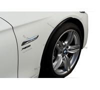 Adatto Per AUDI A6 C5 2X Allargamento Passaruota Allargamento Parafango Listelli