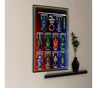 Adatto per auto da corsa Lego Speed Champion F1 10 in 1 pannelli da parete display 77242,77243,77244,77245,77246,77247,77248,77249,77250,77251, espositore, telaio a parete, nessun modello incluso