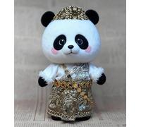 Adatto per bambole di tendenza da 17 cm, gonne da principessa nobile, vestiti a corona, bambole non incluse (cintura dorata)