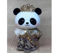 Adatto per bambole di tendenza da 17 cm, gonne da principessa nobile, vestiti a corona, bambole non incluse (cintura viola)